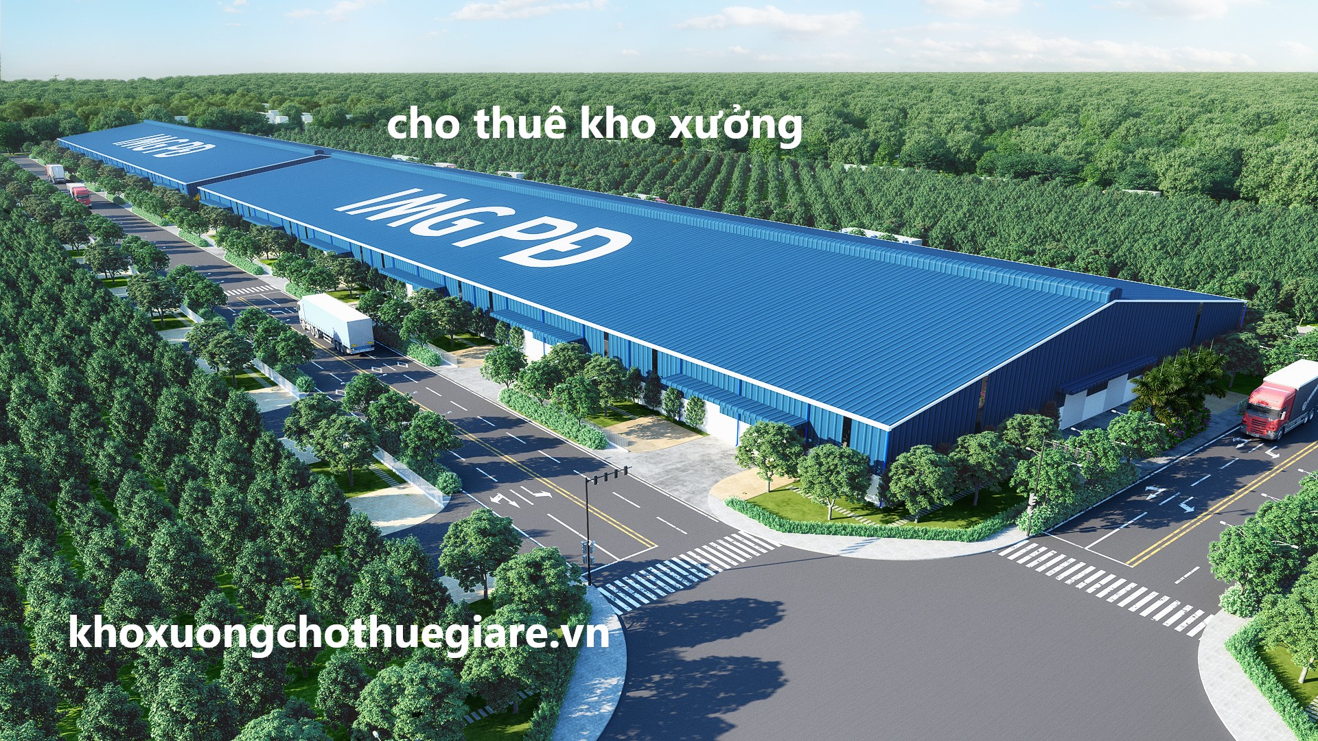 Cho thue nha xuong long an-kcn cau cang Phuoc Dong
